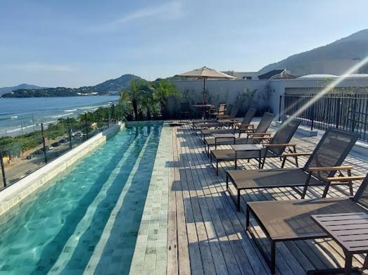 Apartamento Residencial Bambu, Frete Mar Ubatuba